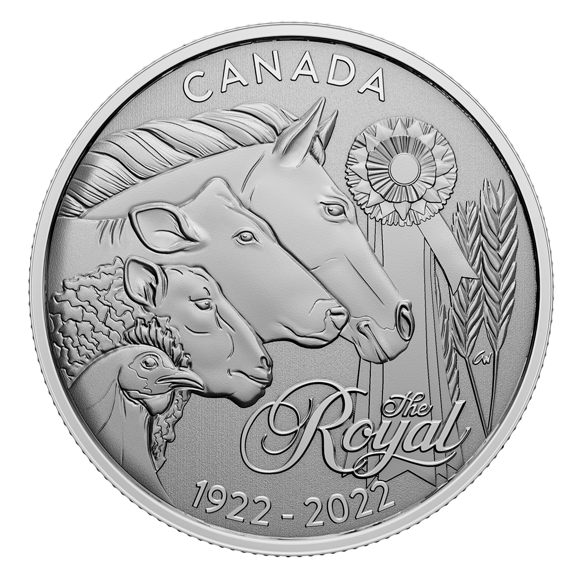 ¼ oz. Pure Silver Coin – Moments to Hold: 100th Anniversary of The Royal Agricultural Winter Fair