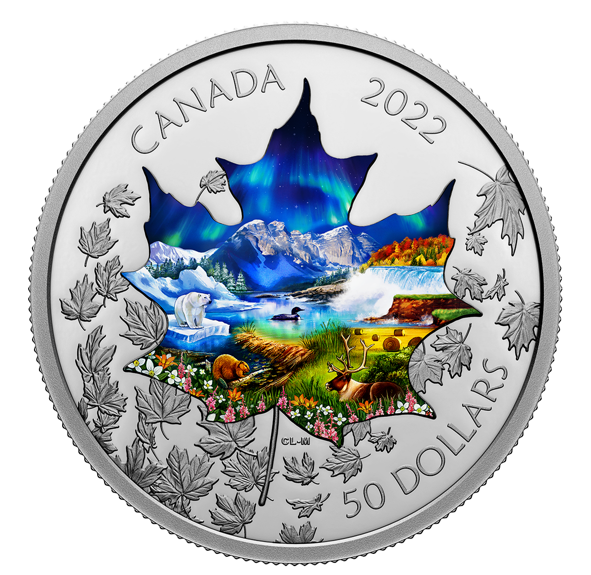 3 oz. Pure Silver Coin – Canadian Collage