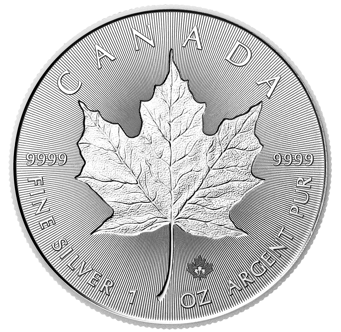 2018 $5 1 oz. 99.99% Pure Silver SML Incuse (Bullion)