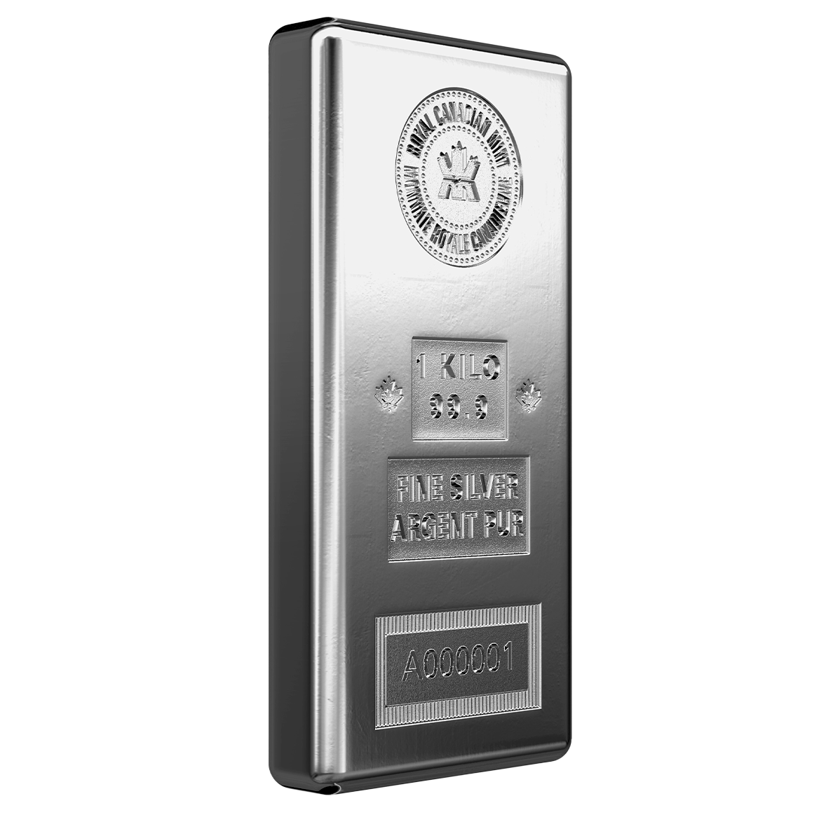 2020 1 Kilo 999 Pure Silver Bar (Bullion)