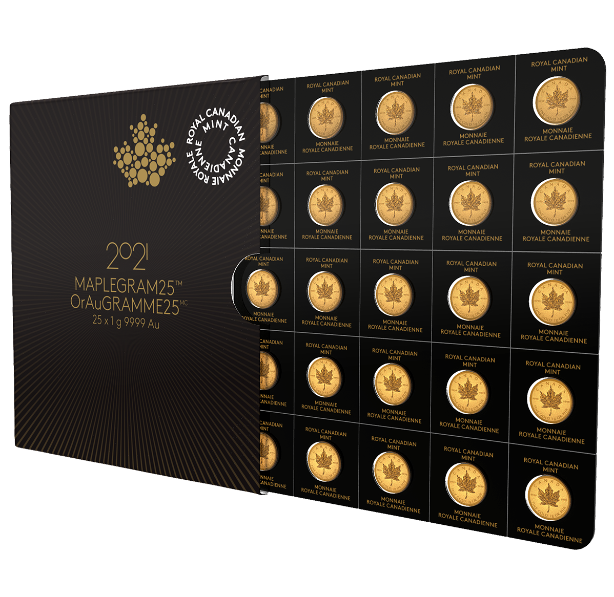 2021 MAPLEGRAM25&trade; (Bullion)