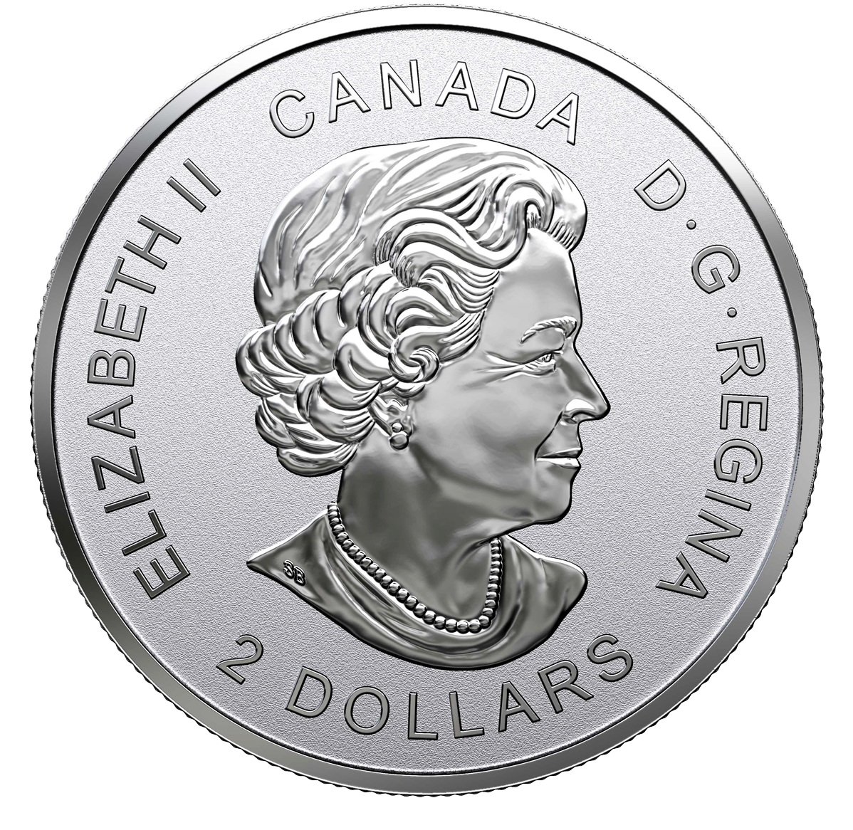 Pièce de 2 $ de 1/2 oz en argent pur à 99,99 % 2021 - première force de service spécial (pièce d'investissement)